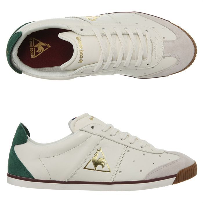 LE COQ SPORTIF Baskets cuir Angers 67 Homme Beige et vert - Achat ... BASKET LE COQ SPORTIF Baskets cuir Angers 67 Homme