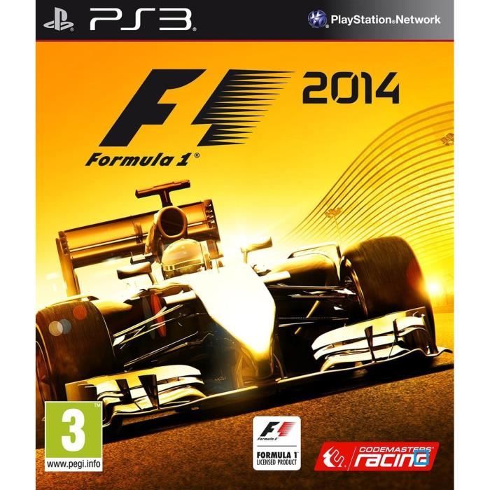 F1 2014 Jeu PS3 - Achat / Vente jeu ps3 F1 2014 Jeu PS3 