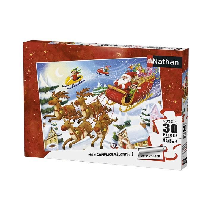 Puzzle La Tournée du Père Noël