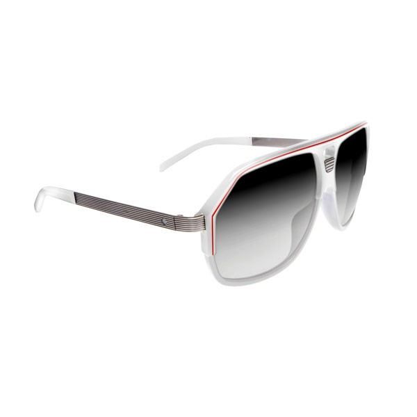 OPTIQUE SPORTWEAR LUNETTE Bodega White/red/chrome WHITE/RED/CHROME