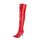 Bottes à talon rouge