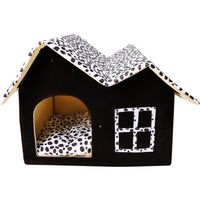 CORBEILLE - COUSSIN Maison Double Pièce Pour Chien Coussin Doux Chat A CORBEILLE - COUSSIN Maison Double Pièce Pour Chien Coussin Doux Chat A