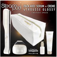 FER A LISSER L'oreal - Pack Steampod - trousse - cheveux epais FER A LISSER L'oreal - Pack Steampod - trousse - cheveux epais