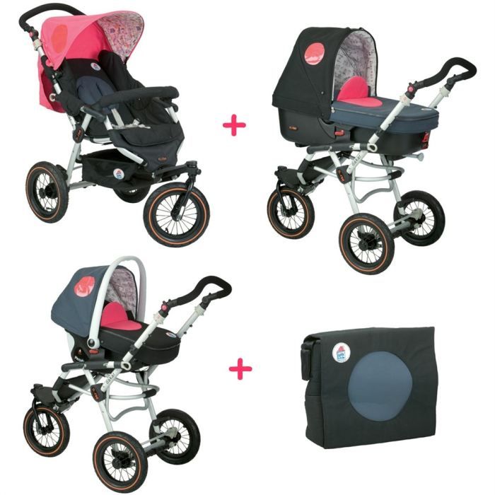 NURSE Poussette Dakar trio 3 roues  Poussette +   Achat / Vente