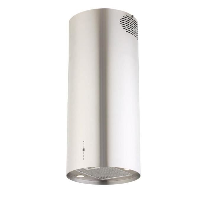 Hotte cuisine en îlot Silverline ZINDY inox1