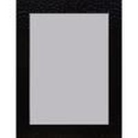 MIROIR ROME Miroir MDF 67x87 cm Noir brillant MIROIR ROME Miroir MDF 67x87 cm Noir brillant
