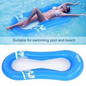 Lit Flottant Et Gonflable Convient Pour La Piscine Et La Plage Bleu Xia