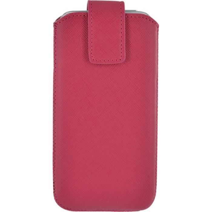 BBC Etui Pouch up universel taille S pour Iphone - Rose