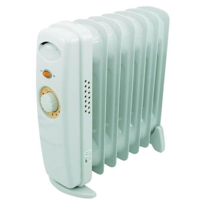 EUROMARINE Radiateur Bain Huile 220V 450W L30Xl38Xh14