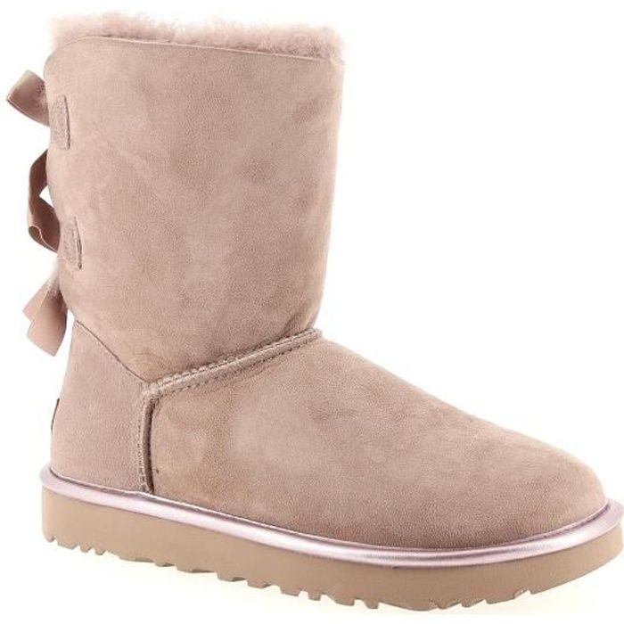 ugg bailey bow femme rose ugg bailey bow femme rose