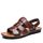 Sandales hommes - chaussures été cuir sable plage