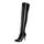 Oaleen Bottes vernis femme cuissardes sexy zippées