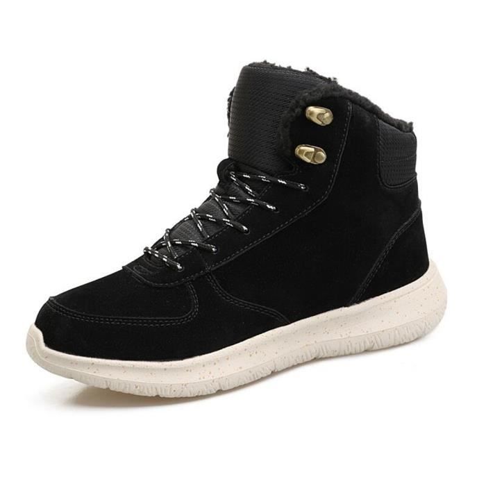 gris Taille Bottes Pour Peluche Gris Neige jaune Plein Hommes Chaud Air Botte Antidérapant Noir Épaisses En Longues 44 Hiver Chaussure 39 De 1Waqd4qw