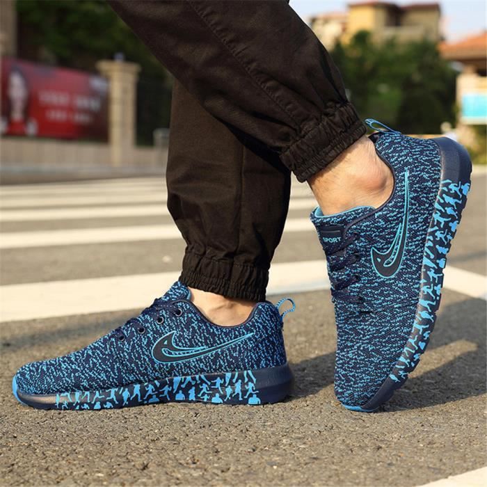 Taille Marque 2017 Basket Nouvelle blue Baskets Chaussures Luxe Arrivee Sport rouge Meilleure Plus Homme Gris De Confortable Qualit pqq70r5w