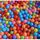 50pcs / lot 5.5cm enfants jouets balles en plastiq