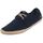 Chaussures basses toile Tourist navy nubuck - Pep