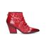 Bottines Vernis Femme Cuir Halmanera Rouge Rouge12red BCvFfq