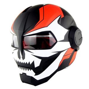 Casque Moto Iron Man Achat Vente Pas Cher
