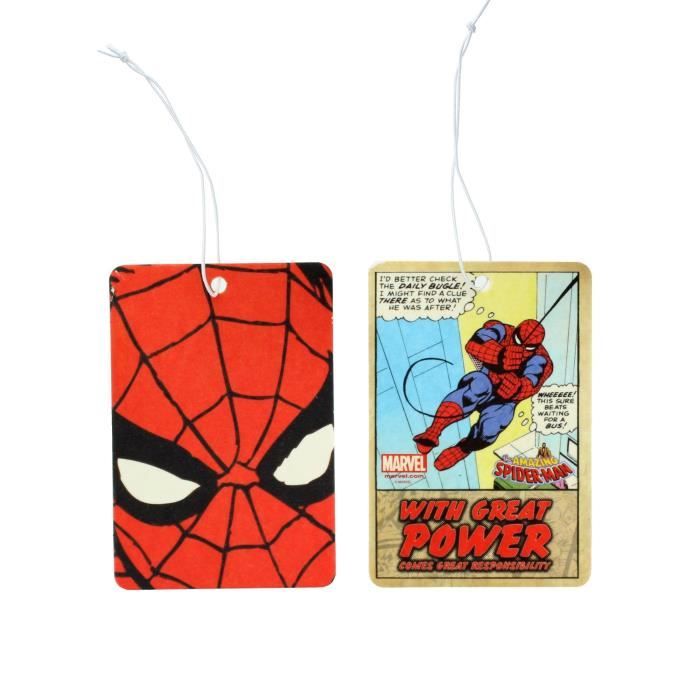 MARVEL Assainisseur d'air en Papier - Spider-Man - Rectangulaire