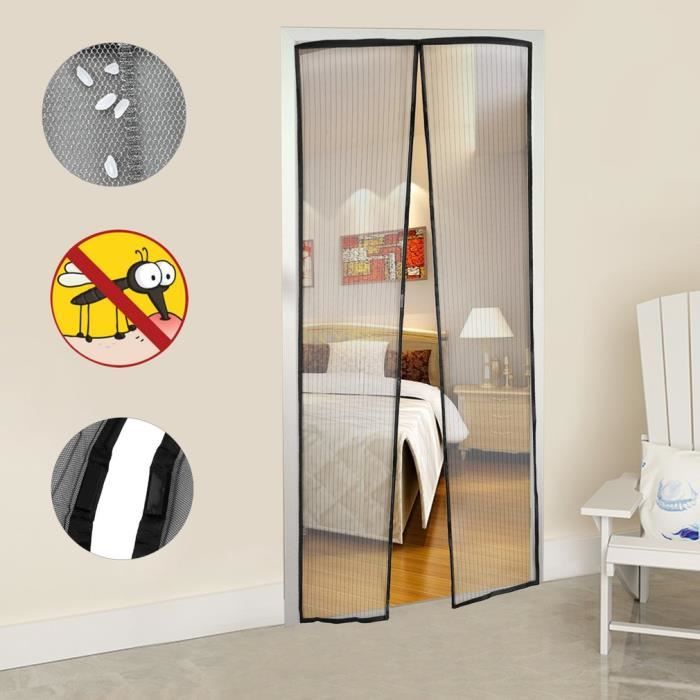 Rideau moustiquaire pour porte fenetre 160*230cm anti-insecte ... Rideau moustiquaire pour porte fenetre 160*230cm anti-insecte ...