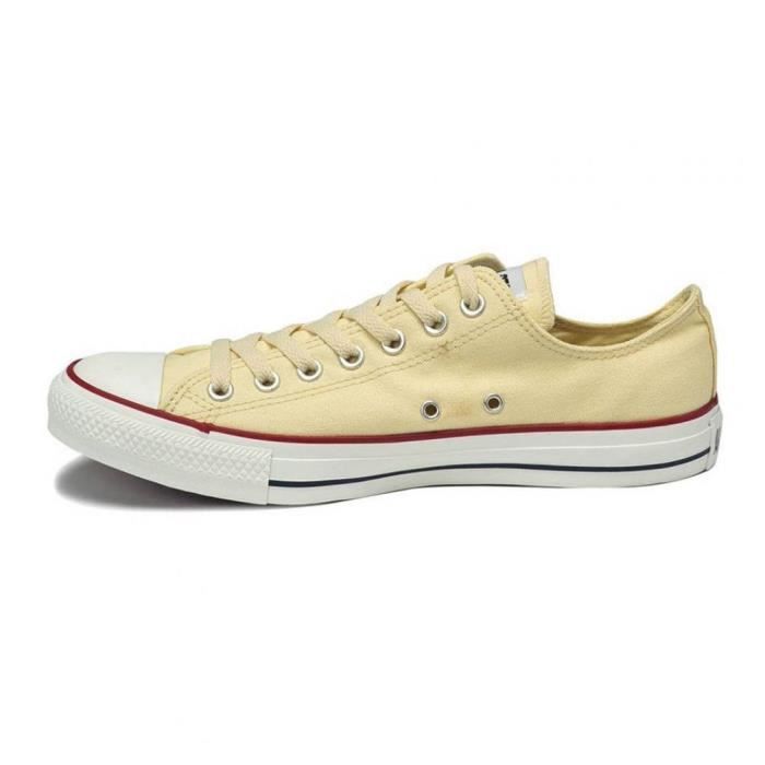 converse basse beige femme