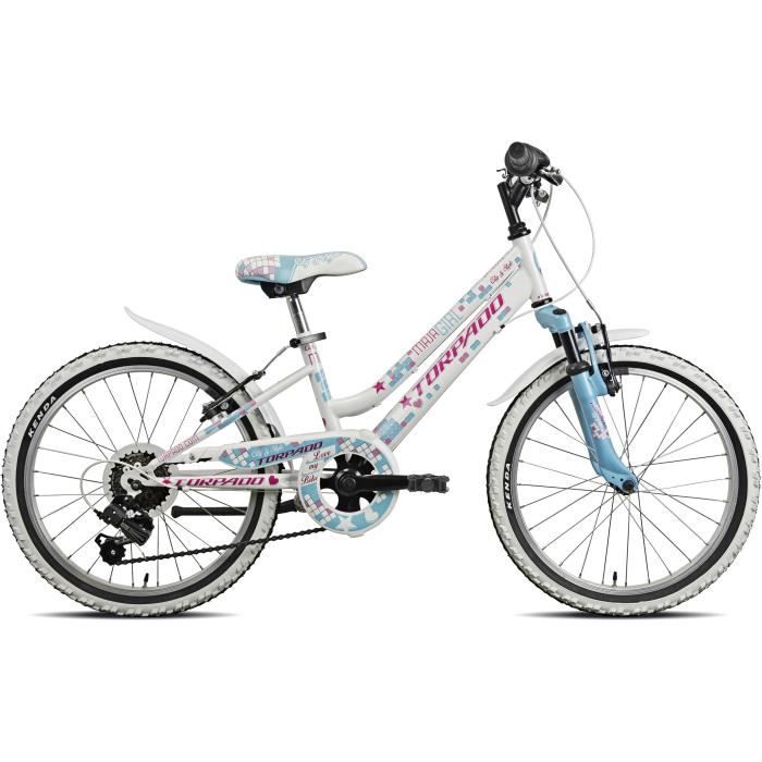 TORPADO Vélo enfant Maja 20'' - cadre acier - 6 vitesses - SHIMANO