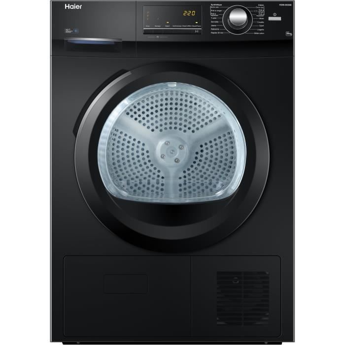HAIER HD836B Sèche-linge 8 kg classe B - noir