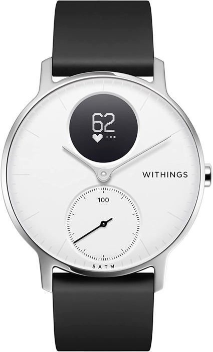 WITHINGS / NOKIA - Montre tracker d'activité STEEL HR 36MM Blanc
