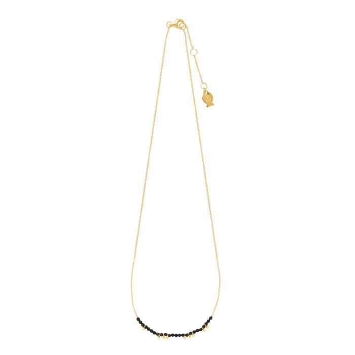 CLIO BLUE Collier Argent Dore - CO2536D
