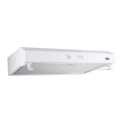 FAURE FHT6136W - Hotte / recyclage - 155 m3/h - 48dB - 3 vitesses - L60 - Blanc