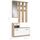 Vestiaire meuble d entree blanc
