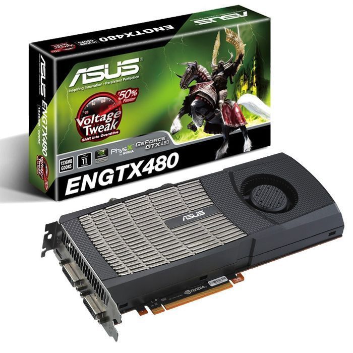 Carte graphique NVIDIA GeForce GTX 480   1536Mo GDDR5   PCI Express 2