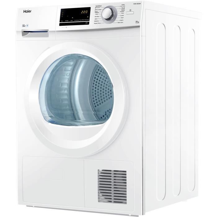  D836W - Sèche-linge - 8 kg - Classe B -1