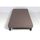 Sommier tapissier volige déco 90 x 190 marron + 4