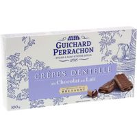 BISCUITS SECS GUICHARD PERRACHON Crêpes Dentelles Chocolat au La BISCUITS SECS GUICHARD PERRACHON Crêpes Dentelles Chocolat au La
