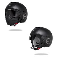 CASQUE MOTO SCOOTER SHARK Casque moto Jet SHARK Drak Noir mat CASQUE MOTO SCOOTER SHARK Casque moto Jet SHARK Drak Noir mat