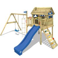 STATION DE JEUX Aire de jeux WICKEY Smart Travel Cabane sur piloti STATION DE JEUX Aire de jeux WICKEY Smart Travel Cabane sur piloti