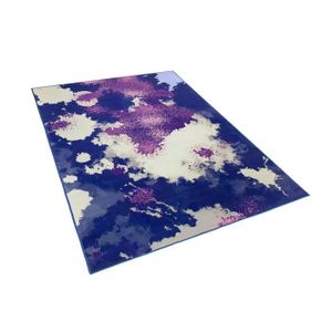 TAPIS Tapis violet et pourpre 140 x 200 cm KADIRLI