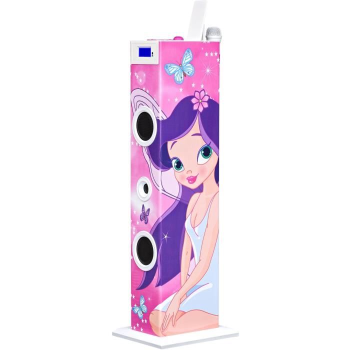 BIGBEN TW5FAIRY2 Tour de son multimédia avec micro - 20W - Fée