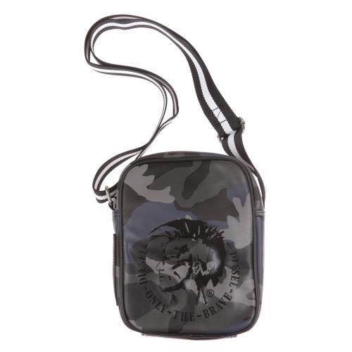 DIESEL Sac d'épaule petit camouflage X00877 P0330 RICHIE Gris Homme