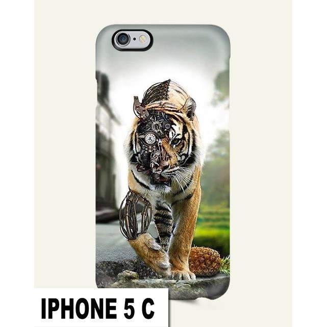 coque iphone 5 tigre
