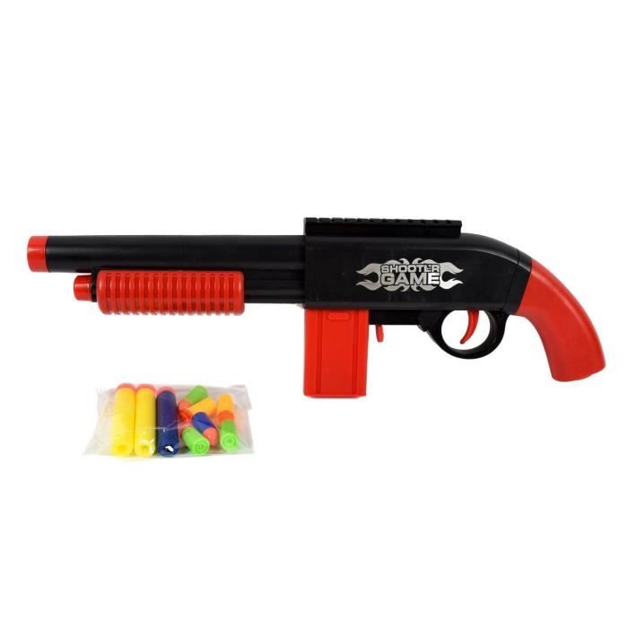 358801 Fusil à pompe jouet pour enfant BUBLE BULLET GUN ...
