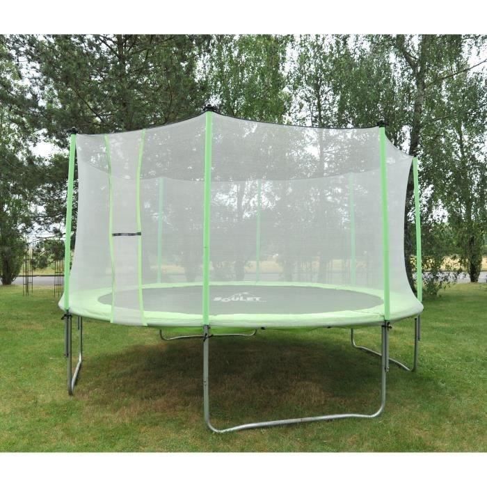 Ensemble Trampoline + Protection Ø420 cm   Achat / Vente TRAMPOLINE