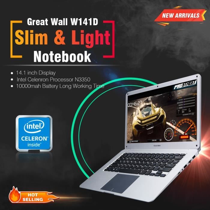 Great Wall W141D 14.1 Pouces Ordinateur Portable2