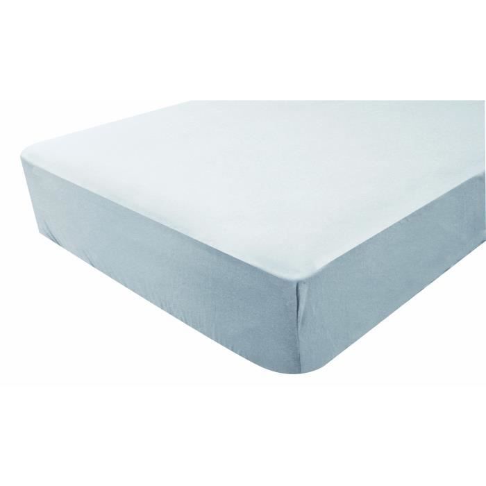 DOUX NID Drap-housse en jersey - Perle - 40x80 cm