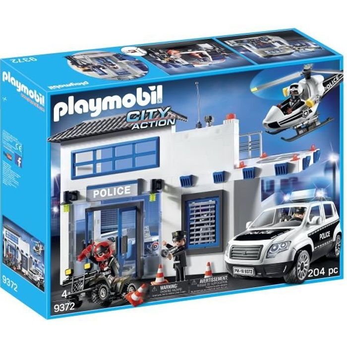 Nouveauté 2018 - PLAYMOBIL 9372 Poste de police