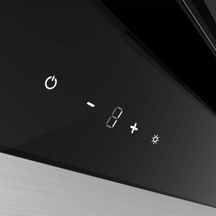  Hotte Aspirante 60cm noir Tactile -Classe A >750m³/h1