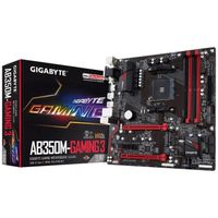 CARTE MÈRE Gigabyte Carte mère GA-AB350M-Gaming 3 - AMD B350 CARTE MÈRE Gigabyte Carte mère GA-AB350M-Gaming 3 - AMD B350