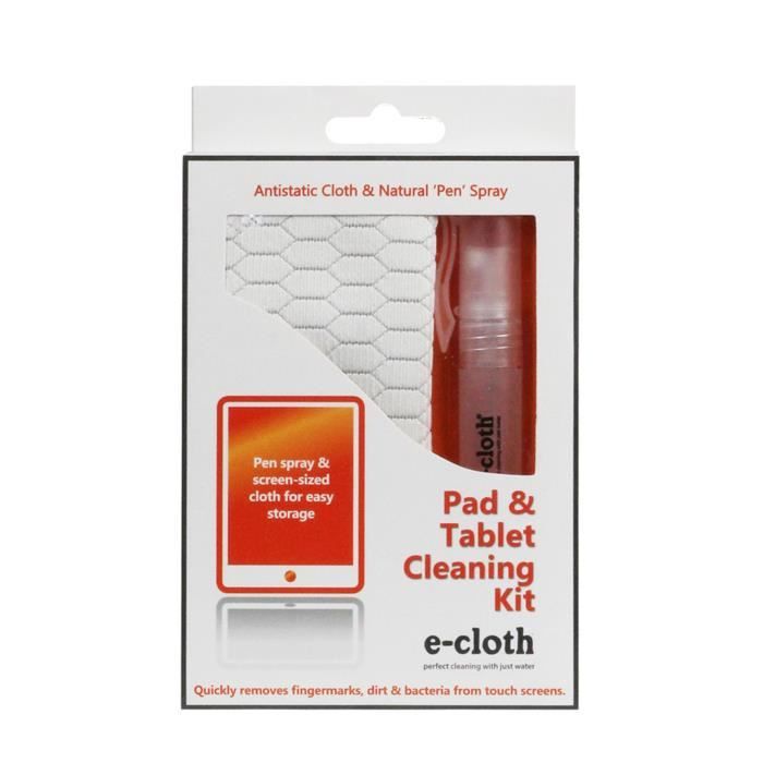 E-CLOTH Kit de nettoyage tout écran - 24x17cm