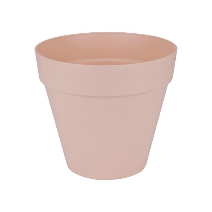 ELHO Pot de fleur rond - 20 cm - Rose chair